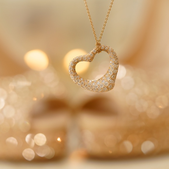 Tiffany & Co Elsa Peretti 2 Carat Diamond Necklace - Picture 5 of 14